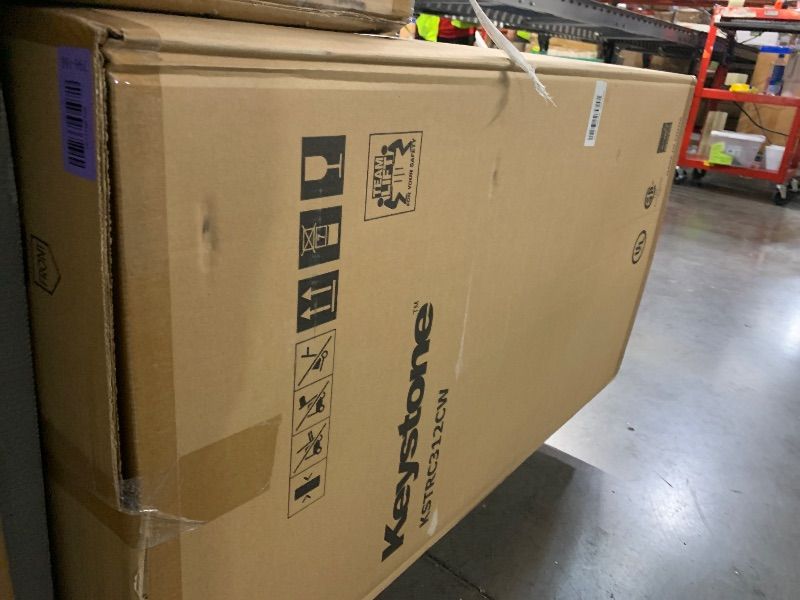 Photo 1 of ***FACTORY SEALED***Keystone New Standard 3.1 Cu. ft. 18.5 in W Compact Standard Door Refrigerator/Freezer, White, KSTRC312CW