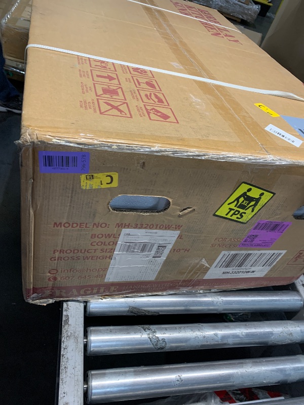 Photo 1 of ***FACTORY SEALED***HOMLYLINK 33" x 20" Apron Front Farmhouse Workstation Kitchen Sink White