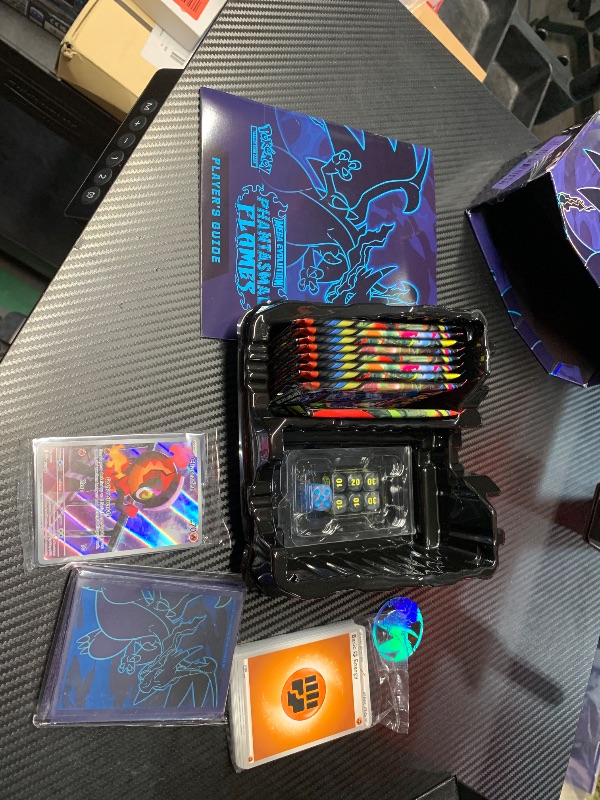 Photo 1 of ***SEE NOTES***
Pokémon TCG: Mega Evolution—Phantasmal Flames Elite Trainer Box