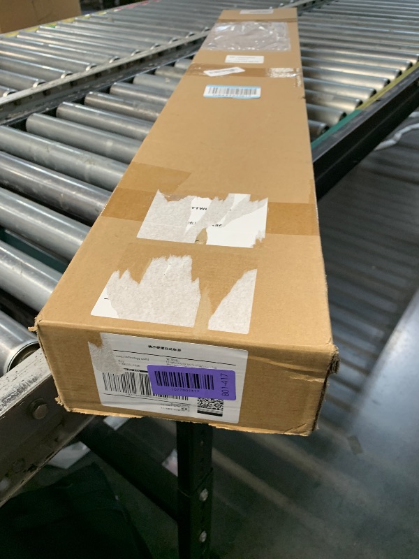 Photo 1 of ***MISSING PARTS***
Heavy Duty Bypass Sliding Closet Door Track Hardware 84", 7 FT Aluminium Pocket Door Track Rail Set, Smoothly and Quietly, for 2 Door System,Black
