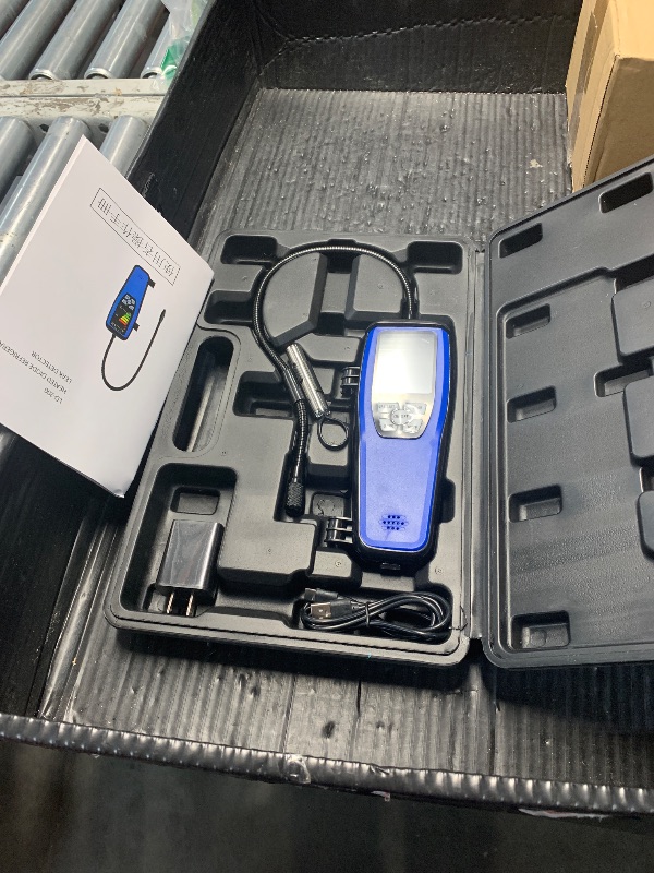 Photo 1 of ??????? Freon Leak Detector, LD-200 Refrigerant Leak Detector with Rechargeable Battery, Sensitive AC Leak Detector HVAC for R12 R22 R134a R1234 R1234yf R600a R410a CFCs HCFCs HFCs HFOs HCs