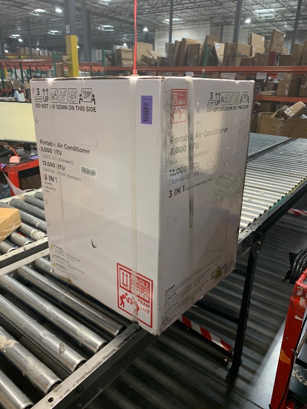 Photo 1 of ***FACTORY SEALED***
Humhold 12000 BTU Portable Air Conditioners with Remote Control, 3-in-1 Free Standing Cooling AC Unit with Fan & Dehumidifier, Cools Room up to 500 sq.ft, Smart/Sleep Mode,3 Speed,24H Timer,Window Kit
