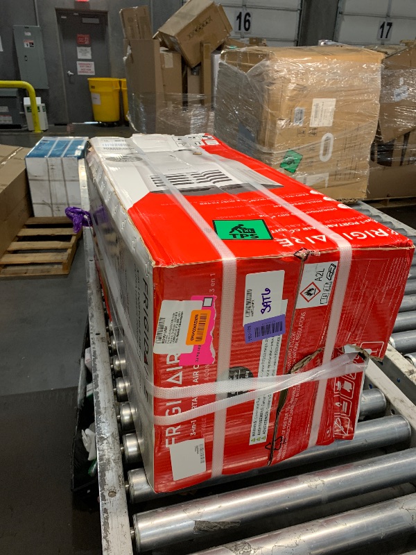 Photo 1 of ***FACTORY SEALED***
Frigidaire Portable Room Air Conditioner 8,000 BTU (ASHRAE) / 5,500 BTU (DOE), Cools Up to 350 Sq. Ft., Quiet Operation, Dehumidifying Dry Mode, White