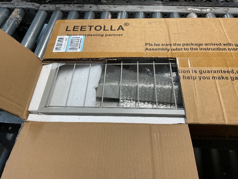 Photo 1 of ***FACTORY SEALED - OPENED FOR INSPECTION*** LEETOLLA ?????? ?????? ??? ??????? Elevate Herb Garden Planter Box Outdoor Raised Planter Box with Legs On Wheels for Vegetables Flower Tomato Patio Backyard