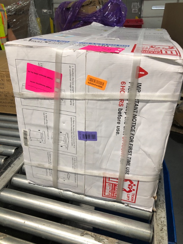 Photo 1 of ***FACTORY SEALED - OPENED FOR INSPECTION***Gasbye Dual Hose Portable Air Conditioner, [2026 Upgraded] Full DC Inverter Compressor, Energy-Saving 13.6 CEER, Low Noise (45dB), Cools Room up to 500 Sq.Ft., Backlit Remote Control, 14,000BTU, White