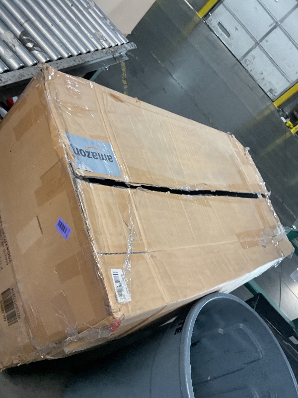 Photo 1 of ***TRUCK/TRAILER PICKUP ONLY, PARTIAL SET***

81" Convertible L-Shaped Pull Out Sectional Sleeper Sofa Bed, Light Gray