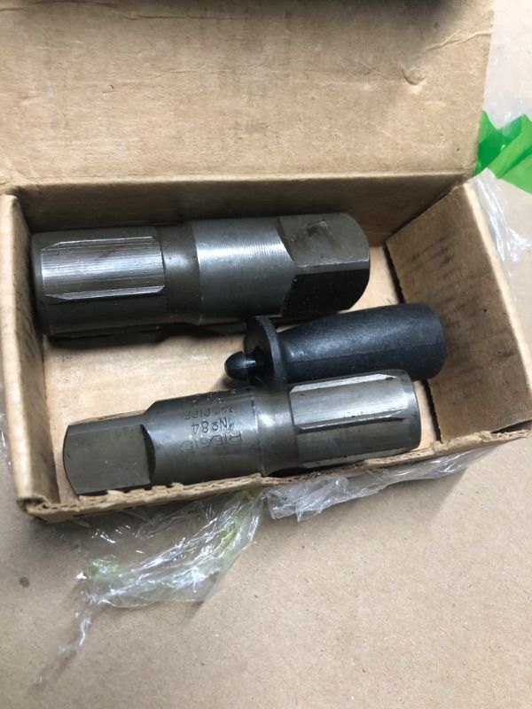 Photo 1 of ***MISSING PARTS***
RIDGID 35685 Model 883 6-Piece Pipe Extractor Set, 1/8" to 1" Tough Steel Extractors for Broken Pipes