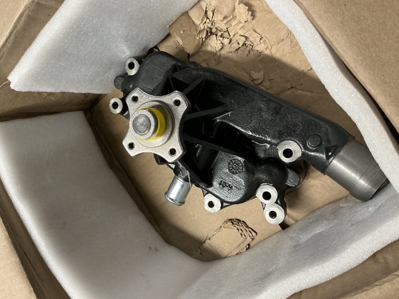 Photo 1 of ***STOCK IMAGE FOR REFERENCE***
korkm AW6009 Water Pump with Thermostat for 4.8 5.3 6.0 6.2L 2007-2020 Chevy Silverado Tahoe Suburban GMC Sierra Yukon Cadillac Buick Hummer Isuzu Saab Replace# G9670B 130-9670 252-901 251-713