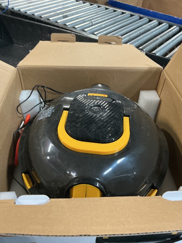 Photo 1 of ***PARTS ONLY***
Y20 Robotic Pool Cleaner, Cordless Pool Vacuum for Above Ground & Inground Flat Pools with Dual Motors, 120 Min Runtime, Auto-Parking, Powerful Pool Vacuum Robot for Up to 1100 Sq.Ft
