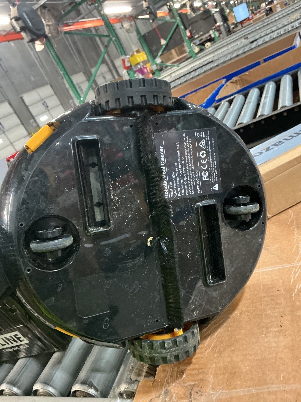 Photo 1 of ***PARTS ONLY***
Y20 Robotic Pool Cleaner, Cordless Pool Vacuum for Above Ground & Inground Flat Pools with Dual Motors, 120 Min Runtime, Auto-Parking, Powerful Pool Vacuum Robot for Up to 1100 Sq.Ft
