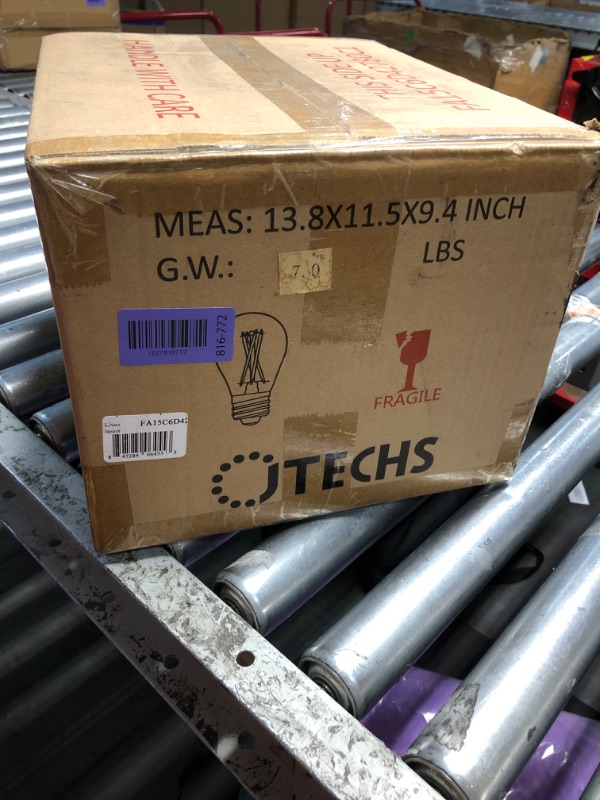 Photo 1 of ***FACTORY SEALED ***
JTECHS Bulbs, LED, 60pk, 40W, Warm White 2700K, Dimmable, A15, E26 Medium Base, Clear Bulb