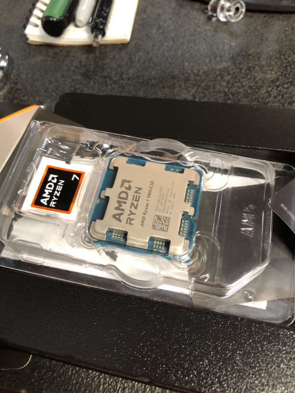 Photo 1 of *** parts only / unable to test ***
AMD RYZEN 7 9800X3D 8-Core, 16-Thread Desktop Processor