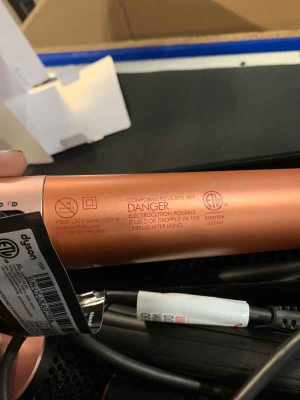 View 5 of *** LINKED TO PREVIOUS ACCOUNT *** Dyson Airwrap i.d. Multi-Styler, Allure Winner, Bluetooth Connected, No Heat Damage, 6-in-1 Versatility, Intelligent Hair Styler