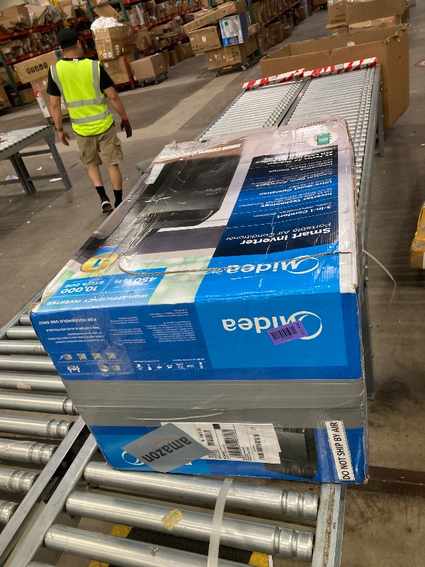 View 3 of ***DAMAGED -SELLING AS IS ***Midea Duo 12,000 BTU (10,000 BTU SACC) High Efficiency Inverter, Ultra Quiet Portable Air Conditioner, Cools up to 450 Sq. Ft., Compatible with Alexa/Google Assistant, Includes Remote, 2026 NEW
