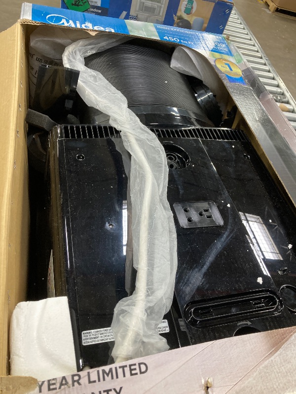 View 2 of ***DAMAGED -SELLING AS IS ***Midea Duo 12,000 BTU (10,000 BTU SACC) High Efficiency Inverter, Ultra Quiet Portable Air Conditioner, Cools up to 450 Sq. Ft., Compatible with Alexa/Google Assistant, Includes Remote, 2026 NEW