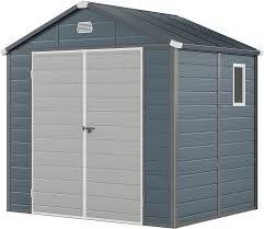 Photo 1 of ***PARTIAL SET/MISSING BOX***YITAHOME 8' x 6'2 All Weather Plastic Shed with no floor FTPLSS-0015