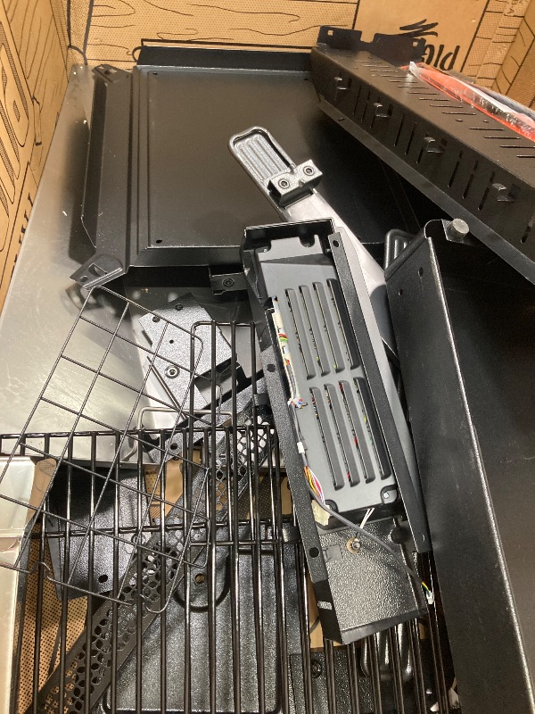 Photo 1 of ***DAMAGED-MISSING PIECES -SELLLING AS PARTS ONLY*** Traeger Grills Woodridge Pro Electric Wood Pellet Grill and Smoker, 970 Sq. In., Outdoor Pellet Smoker Grill with Digital Sensor and Side Shelf, Wi-FIRE Technology, Super Smoke Mode, Black, TFB97JLH