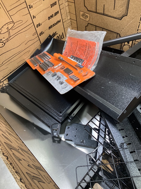 Photo 1 of ***DAMAGED-MISSING PIECES -SELLLING AS PARTS ONLY*** Traeger Grills Woodridge Pro Electric Wood Pellet Grill and Smoker, 970 Sq. In., Outdoor Pellet Smoker Grill with Digital Sensor and Side Shelf, Wi-FIRE Technology, Super Smoke Mode, Black, TFB97JLH