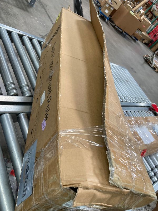 Photo 1 of ***PARTS ONLY****UNDADE Street Light Pole 13Ft, Outdoor Solar Street Lamp Post with Base,Sub-Assembly of Street Light Poles for Backyard, Street, Patio,Park,Parking,Walkway (13FT Black 114+76mm)