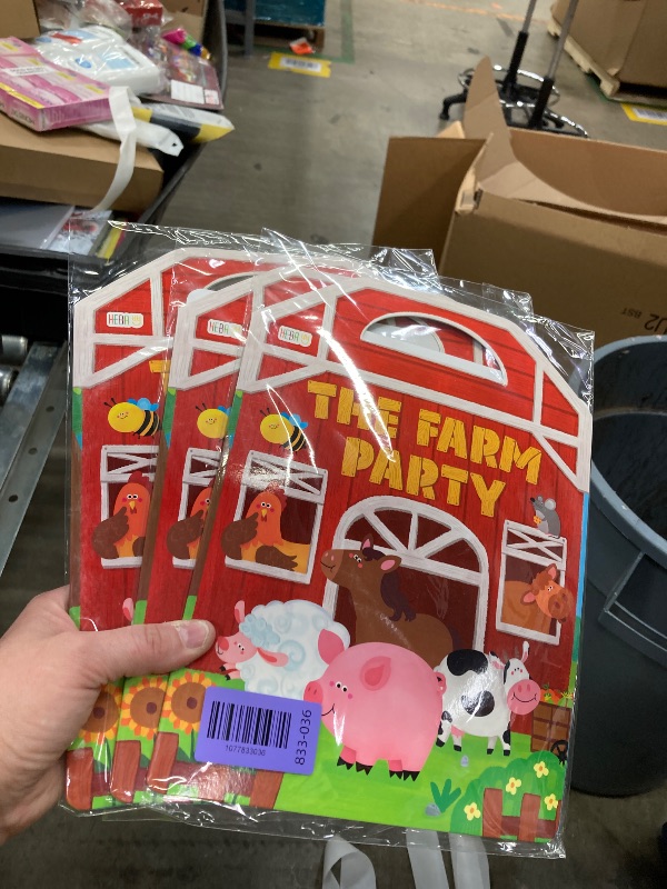 Photo 1 of **3 PACK** Reusable Sticker Book, 35 Farm Animal Static Stickers Waterproof Animals & Insects Decals Matching Game Activity Books Educational Learning Toys for Toddlers Girls Boys Preschooler