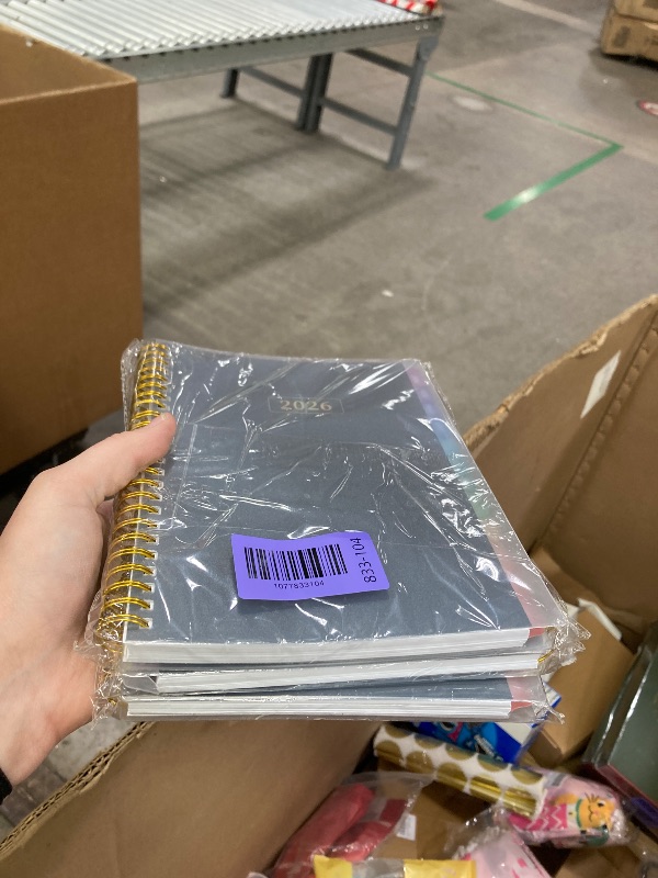 Photo 1 of **3 PACK** 2026 Appointment Book, 30 Minutes-Hourly, Weekly ? Monthly Calendar Planner 2026, Jan 2026 - Dec 2026, 6.2'' x 8.4'', 2026 Daily Planner with Tabs ?Pocket, Flexible Cover, Great for Office, Home, School