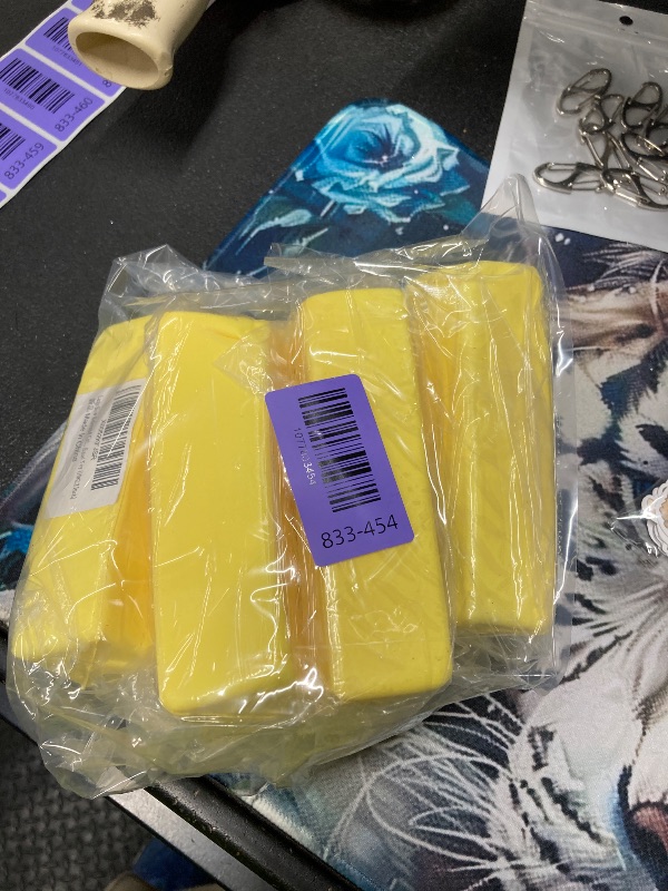 Photo 1 of **6 PACK** Large Slow Rebound Cute Butter Squeeze Stress Relief Toy? Squeeze Ball Realistic Butter Stick Soft Squeeze Toy, Butter Stress Relief Venting Hand Toy (10*2.2 Inch)
