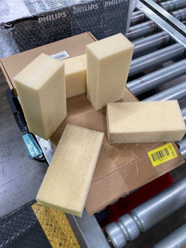 Photo 1 of ***1 WAS USED ABD HAS BEEN REMOVED***Tessco for you 6 Pcs Reusable Soot Eraser Sponge for Dry Cleaning - Effective Soot Remover for Pet Hair, Dust, and Dirt on Painted Walls, Books, and Car Interiors***1 WAS USED ABD HAS BEEN REMOVED***