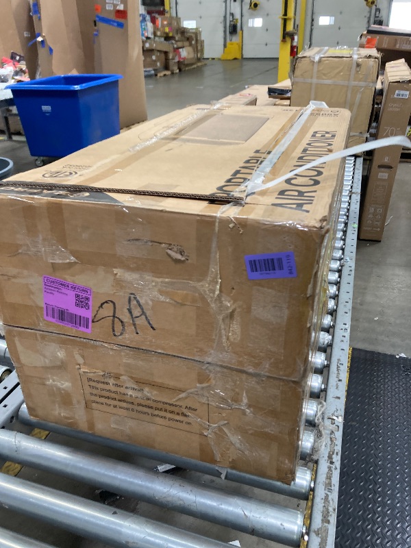 Photo 1 of ***PARTS ONLY***ZAFRO Smart Inverter Portable Air Conditioners, 16000 BTU (12000 BTU SACC) Dual Hose Portable AC Unit with Energy Saving/Ultra Quiet(42dB)/Drainage-free Cooling/APP/Remote for Multi-Scenario Use