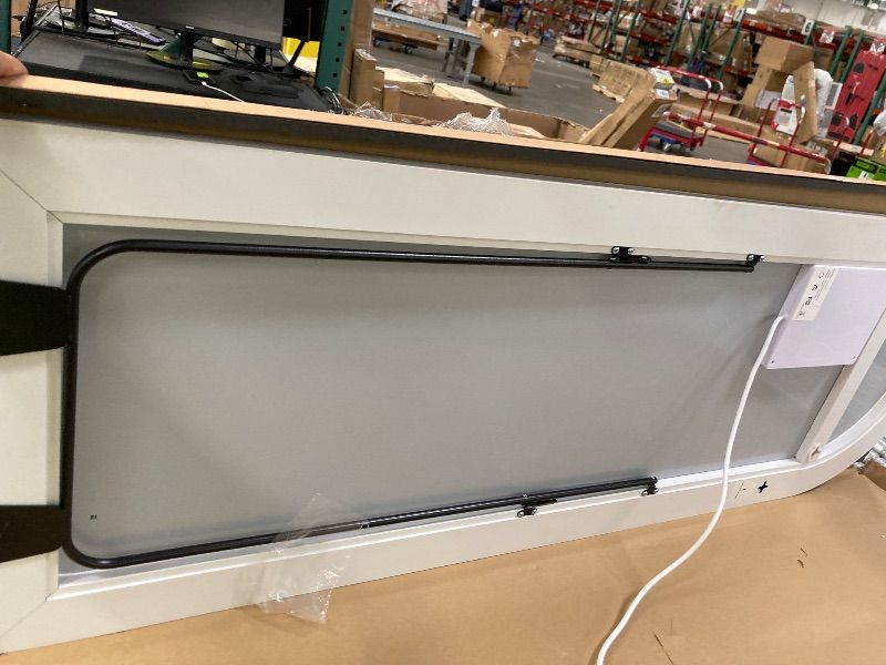 Photo 1 of ***DAMAGED PLUG/WONT LIGHT UP****InfiniGlass Arch Full Length Standing Mirror with LED Lights, 56"x20" Lighted Mirror with Dimming & 3 Color Lighting, Tall Mirror Full Body for Bedroom, Dressing Room