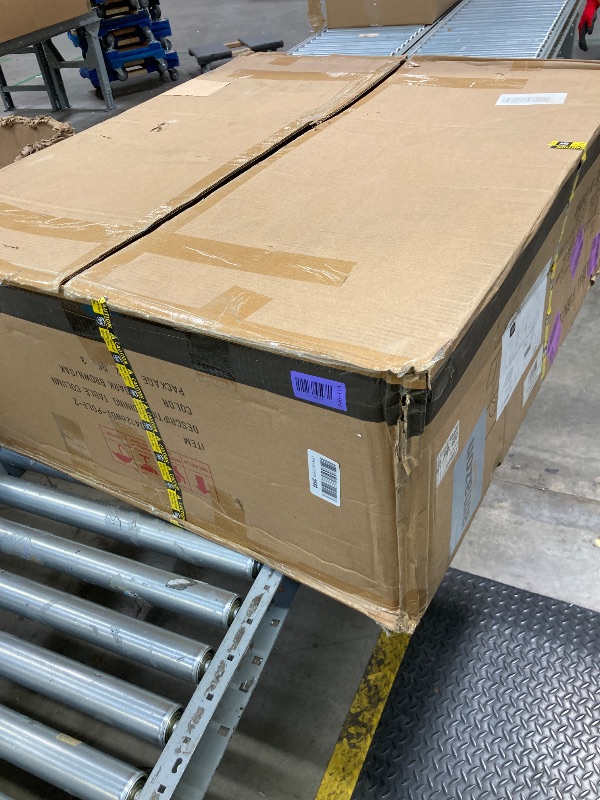 Photo 1 of ***BOX 2 OF 3 -MISSING BOX #1 & #2 -SELLING AS INCOMPLETE PARTS ONLY*** Global Furniture USA Oak and Walnut Base Dining Table