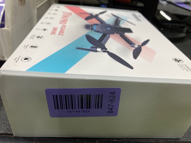 Photo 1 of *** it is missing the charging cable.***Mirason Drone with Camera, 1080P HD FPV Camera Drone with Brushless Motor, 2 Batteries, 360 Flips, Headless Mode, Gravity Control, 36 Mins Long Flight Foldable for Kids and Beginner*** it is missing the charging cab