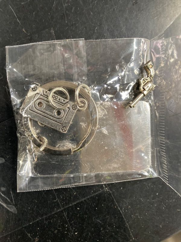 Photo 1 of *** CHARM DISCONNECTED FROM LINK -SELLING AS IS *** Iweca Supernatural Merch Supernal Merchandise Fan Keychain Gifts For Him Her Funny Best Friend Driver Picks The Music Shtgun Shts His Cakehole Birthday Lover Graduation Supernatural Car Accessories