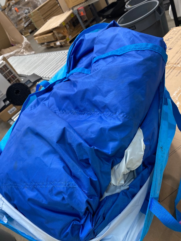 Photo 1 of ***USED/UNTESTED*** 26FT(L) Commercial Grade Water Slide for Adults Kids (Double Slides&Big Water Pool),Heavy Duty PVC Inflatable Adult Water Slide with 1100W UL Blower Great for Outdoor Backyard Fun,Block Party  ***DAMAGED -SOME SCUFFS/ DIRT/DUST RESIDUE