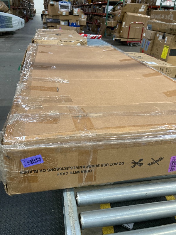 Photo 1 of ***DAMAGED -SELLING AS PARTS ONLY*** 270 Gallon Extra Large Deck Box Outdoor, Resin Storage Box Outdoor Waterproof, Lockable Garden Storage Bench, Holds Patio Furniture, Pool Supplies & Equipment, Hydraulic Rod, UV-Proof, Black