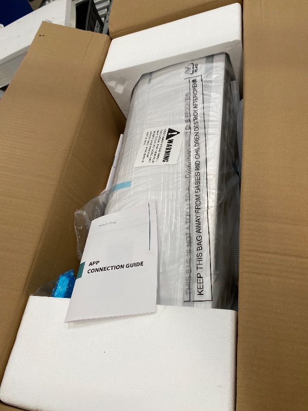 Photo 1 of ***PARTIAL SET/INDOOR UNIT ONLY*****YITAHOME 12000 BTU Mini Split AC/Heating System, Ductless Mini Split Air Conditioner Heat Pump,115V 20 SEER2 Energy Efficient Inverter AC Unit,Wifi Enabled Compatible with Alexa for Apartment, Garage  EST VALUE 424.99