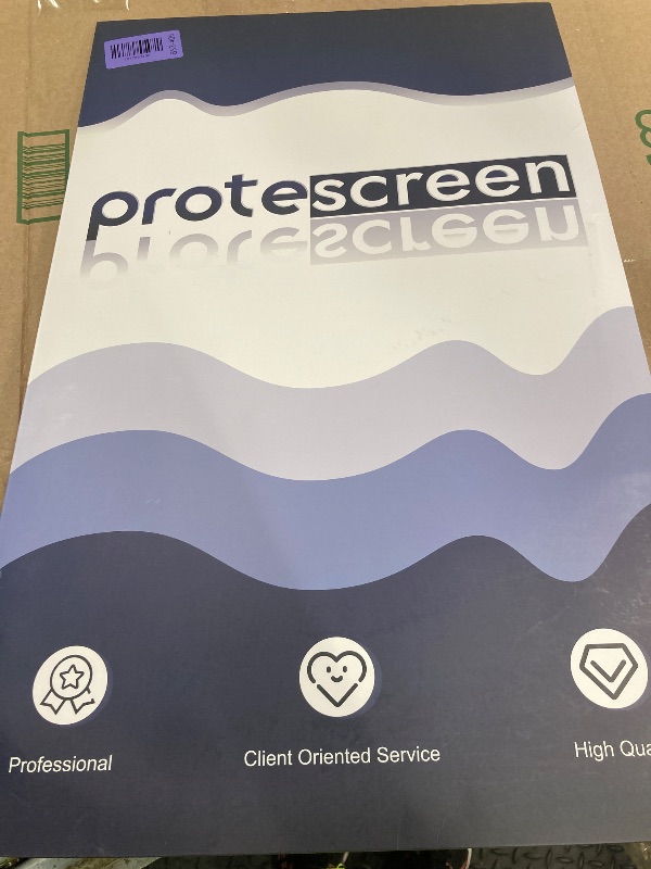 Photo 1 of [2-Pack] 24 Inch Computer Privacy Screen Filter for 16:9 Widescreen Monitor, Removable Eye Protection Anti Glare Blue Light Filter Privacy Shield, Anti Spy Screen Protector Film 24 in