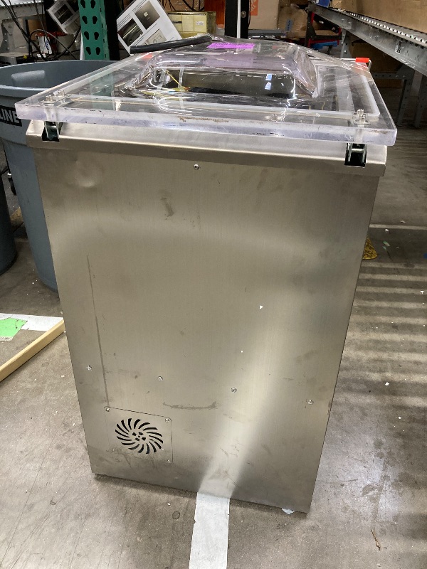View 3 of ***DAMAGED-CORD CUT***
VEVOR Chamber Vacuum Sealer, 100kPa Powerful Vacuum Sealing Machine, LED Screen, One-Touch Compact Meat Packing Machine with 2 Sealing Strips & 60 Vacuum Bags, for Dry & Wet Food Preservation *** DAMAGED -CORD CUT -SOME SCUFFS/S