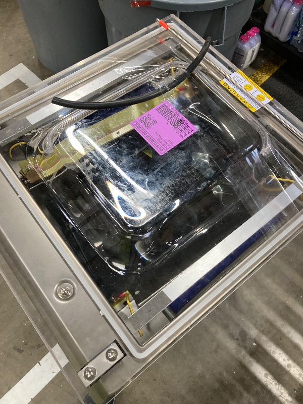 View 4 of ***DAMAGED-CORD CUT***
VEVOR Chamber Vacuum Sealer, 100kPa Powerful Vacuum Sealing Machine, LED Screen, One-Touch Compact Meat Packing Machine with 2 Sealing Strips & 60 Vacuum Bags, for Dry & Wet Food Preservation *** DAMAGED -CORD CUT -SOME SCUFFS/S