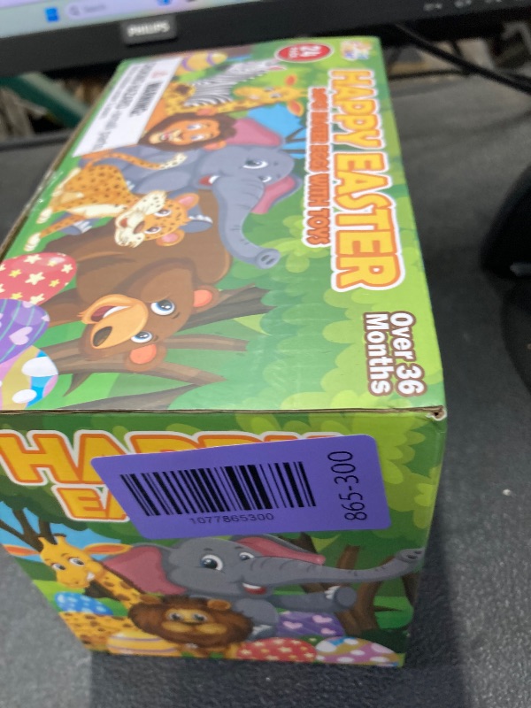 Photo 1 of ***NO ANIMALS***SpringFlower 24 Pack Filled Easter Eggs,Kids Easter Eggs Filled with Animal Toys,Easter Egg Hunt Basket Stuffers,Party Favors,Classroom Easter Gift for Girls Boys, Easter Basket Essentials***NO ANIMALS***