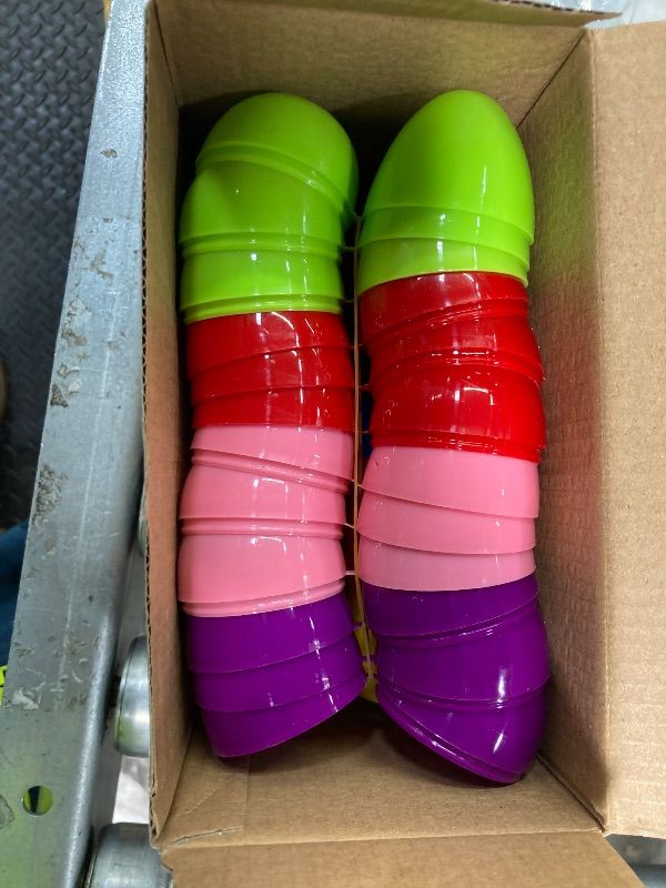 Photo 1 of ***NO ANIMALS***SpringFlower 24 Pack Filled Easter Eggs,Kids Easter Eggs Filled with Animal Toys,Easter Egg Hunt Basket Stuffers,Party Favors,Classroom Easter Gift for Girls Boys, Easter Basket Essentials***NO ANIMALS***