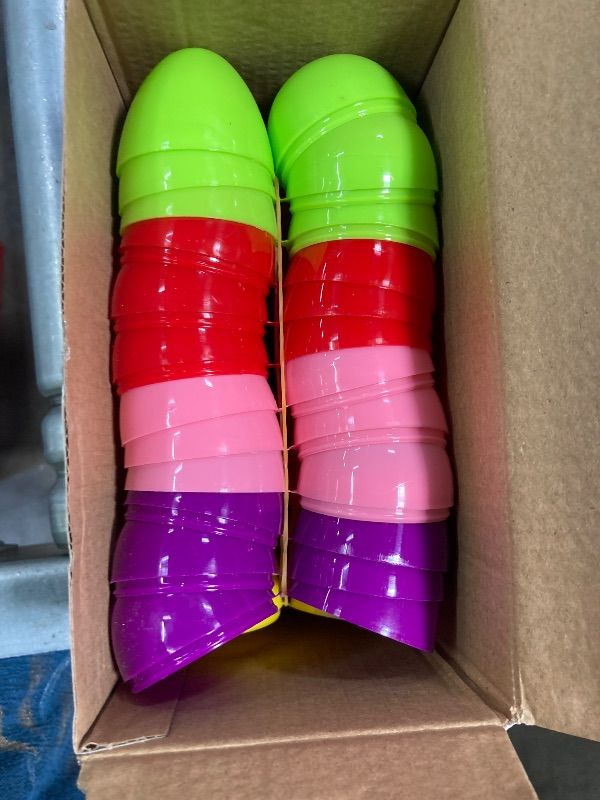 Photo 1 of ***NO animals***SpringFlower 24 Pack Filled Easter Eggs,Kids Easter Eggs Filled with Animal Toys,Easter Egg Hunt Basket Stuffers,Party Favors,Classroom Easter Gift for Girls Boys, Easter Basket Essentials***NO animals***
