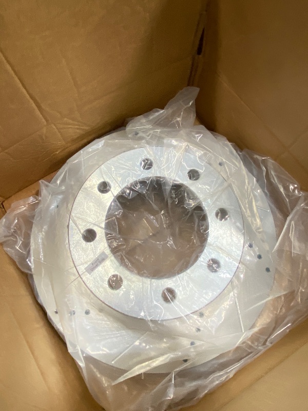 View 2 of **ONLY 1***PowerStop - 13-16 Ford F-450 Super Duty Front Left Evolution Drilled & Slotted Rotor (AR85153XL) EST VALUE 243.00