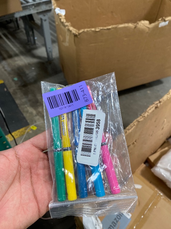Photo 1 of ***MISSING PIECES -SELLING AS IS *** Pilot Precise V5 Refillable Liquid Ink Rolling Ball Refillable Pens, Extra Fine Point (0.5mm) Assorted Ink Pens, 5-Pack