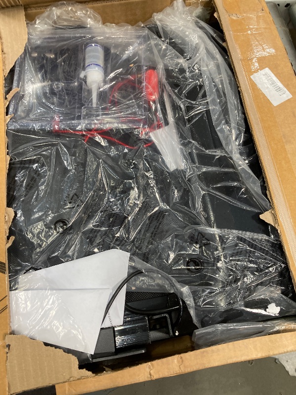 Photo 1 of ***DAMAGED -SELLING AS PARTS ONLY***Walking Pad Treadmill with Handle Bar, Compact Portable Treadmills for Home Small, Electric Walking Pads with Handles, 3.5HP Quiet and LED Display, 400 LBS Capacity