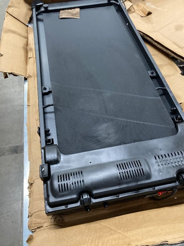 Photo 1 of ***DAMAGED -SELLING AS PARTS ONLY***Walking Pad Treadmill with Handle Bar, Compact Portable Treadmills for Home Small, Electric Walking Pads with Handles, 3.5HP Quiet and LED Display, 400 LBS Capacity