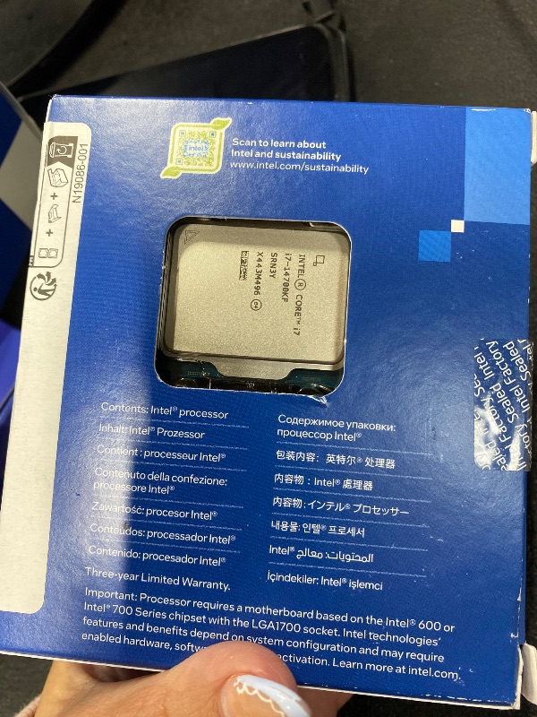 Photo 1 of ***** SEALED BY COMPANY*****Intel® Core™ i7-14700KF New Gaming Desktop Processor 20 cores (8 P-cores + 12 E-cores) - Unlocked
