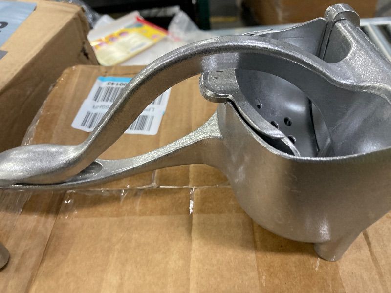 Photo 1 of **DAMAGED PACKAGING***Manual Fruit Juicer Aluminum Alloy Manual Juicer Hand Press Manual Juice Extractor Machine Heavy Duty Alloy Lemon Press Squeezer Portable Manual Juicer Orange Simple Extractor Tool