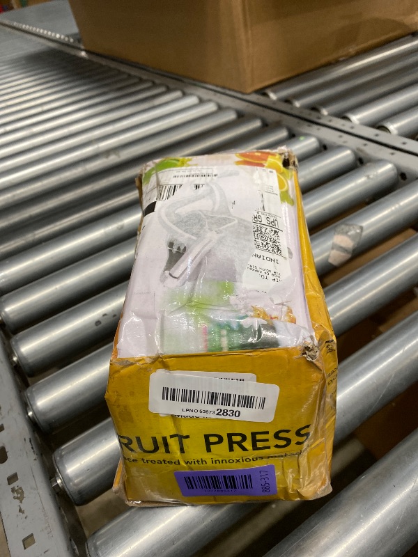 Photo 1 of **DAMAGED PACKAGING***Manual Fruit Juicer Aluminum Alloy Manual Juicer Hand Press Manual Juice Extractor Machine Heavy Duty Alloy Lemon Press Squeezer Portable Manual Juicer Orange Simple Extractor Tool