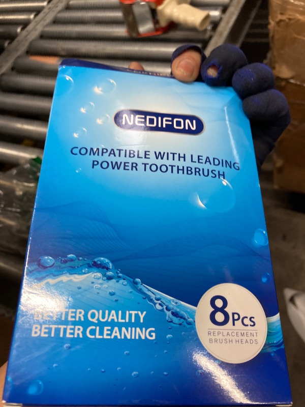 Photo 1 of **MISSING 2***Replacement Toothbrush Heads for Oral B Braun(Individually Packaged),8 Pack Professional Electric Toothbrush Heads Compatible with Oral B 7000/Pro 1000/9600/ 5000/3000/8000 (8 Count)