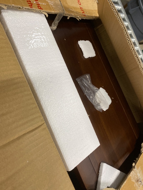 Photo 1 of ****Parts only****
Merax Wood Narrow Console Table with Drawers and Bottom Shelf for Entryway Hallway Front Door Espresso
